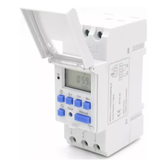 Temporizador Programable 220v Digital  Riel Din