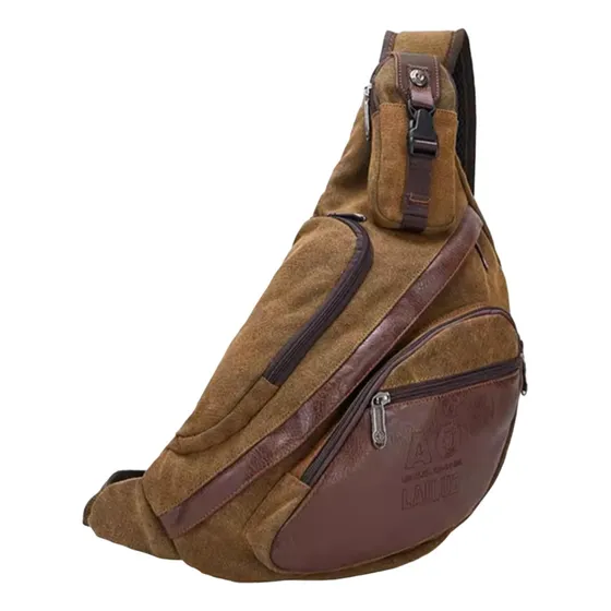 Morral Bandolera De Viaje Bolso Cruzado Impermeable Grande