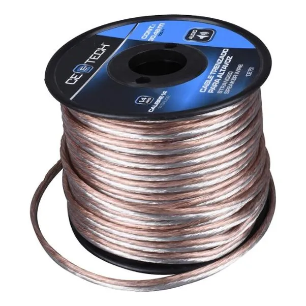 Cable Trenzado Para Altavoz