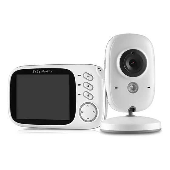 Monitor Para Bebe Inalámbrico Cámara De Seguridad Nocturna