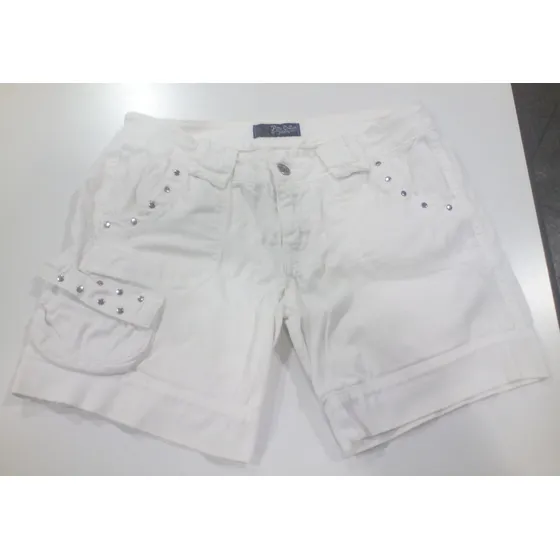 Short Corto Talla M, Blanco, Usado