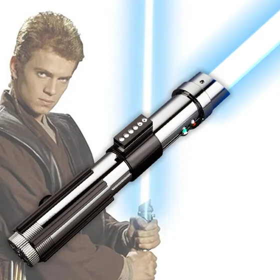 Sable De Luz Combate Anakin Skywalker Ep2 Pix Star Wars Ktsr