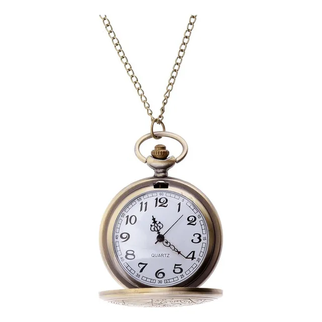 . Retro Vintage Antiguo Steampunk Reloj De Bolsillo Collar