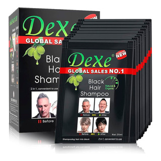 2 Kit Shampoo Tinte Negro Esencia De Hierbas Para Canas 10pz 2 Kit Shampoo Tinte Negro Esencia De Hierbas Para Canas 10pz