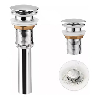 Contra Para Lavabo Universal Push Up Acero Inoxidable Modern Contra Para Lavabo Universal Push Up Acero Inoxidable Modern