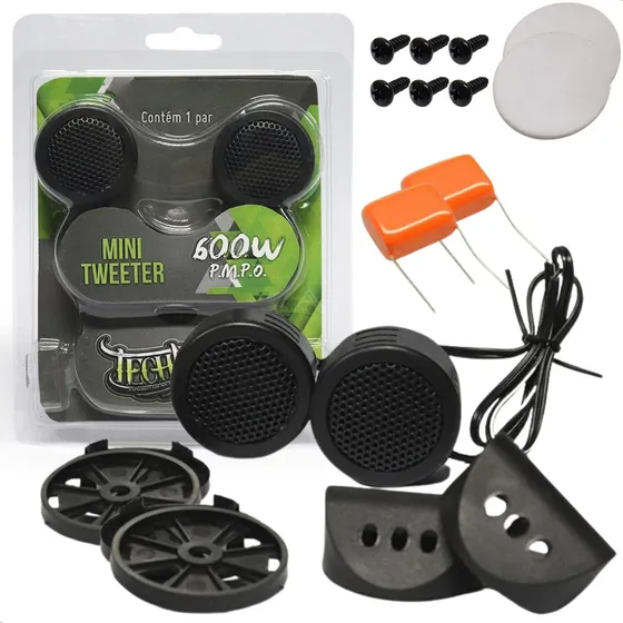 Twitter Technoise 80w Rms 600w Pmpo Para Porta E Painel