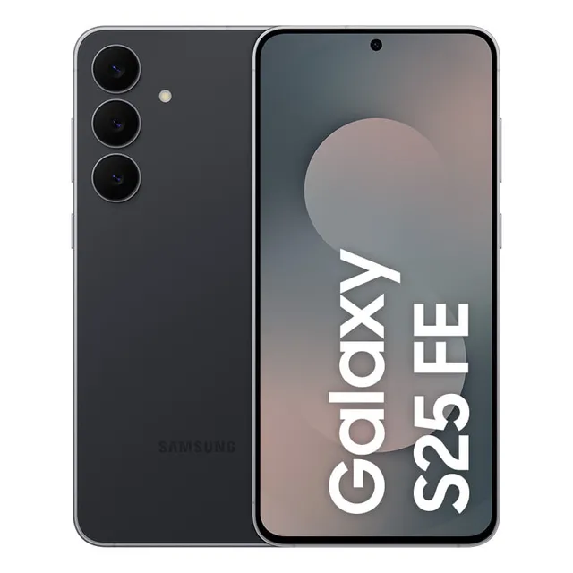 Teléfono celular Samsung Galaxy S25 Fe 5g, 128 GB, 8 GB de RAM, cámara triple 50+12+8, pantalla grande de 6.7 pulgadas, negro azabache
