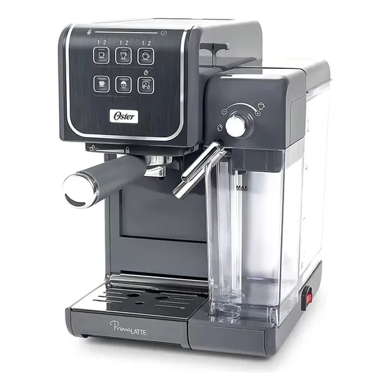 Cafetera Oster® Primalatte Touch 19 Bares / Qualify Color Gris