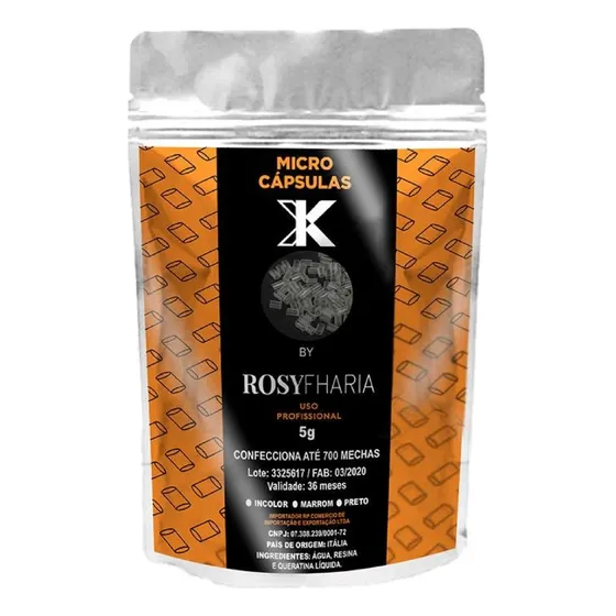 Micro Cápsulas De Queratina By Rosy Fharia Para Mega Hair
