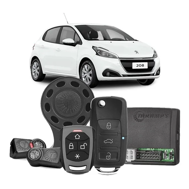 Alarme Carro Taramps Tw 20ch G4 Chave Canivete Pegeout 208
