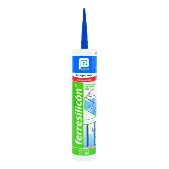 Silicon Cartucho 280ml Transparente Ferresilicon