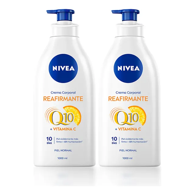 Nivea Crema Corporal Q10 Plus Reafirmante Vitamina C 1000ml 