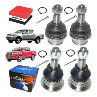 Kit Pivo Hilux 2005/2024 Inferior E Superior Kit Pivo Hilux 2005/2024 Inferior E Superior