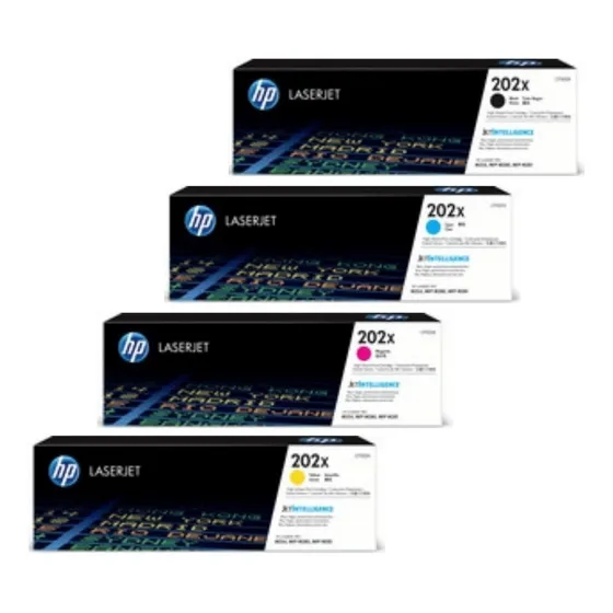 Juego De Toners Hp Del 202x Originales
