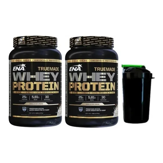 True Made Ena Whey Protein 2kg - Envío Gratis + Shaker