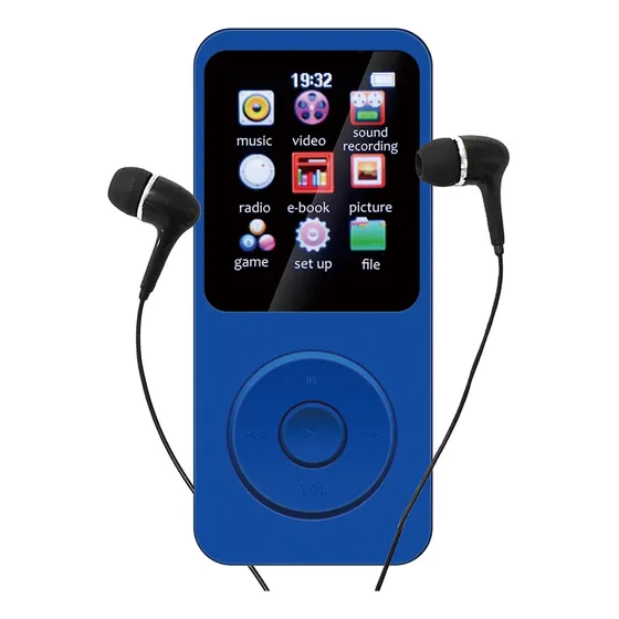 Novo Mp3 Player Slim Multimídia Bluetooth Rádio Fm Micro Sd