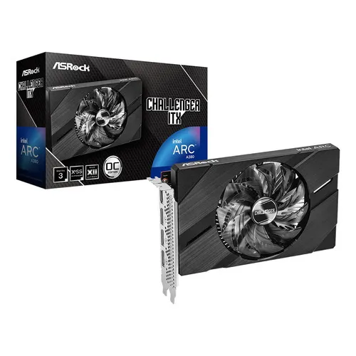 Tarjeta Video Asrock A380 Challenger Itx 6gb Oc Ddr4 Intel