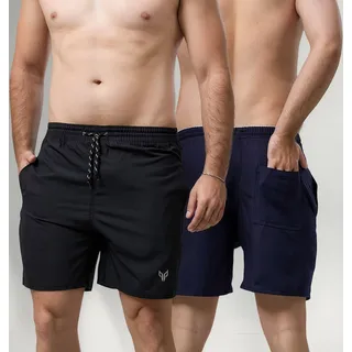 Kit 2 Bermuda Short Tactel Academia Corrida Praia Masculino Kit 2 Bermuda Short Tactel Academia Corrida Praia Masculino