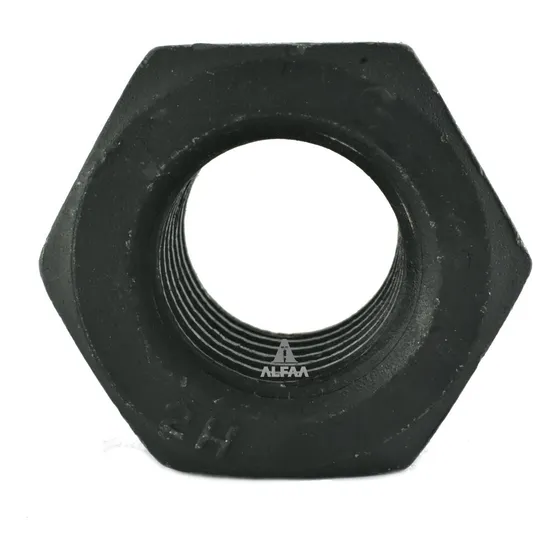 10pz Tuerca Hexagonal Astm 194 Gr 2h  Diam 1-1/2 - 6 Hilos