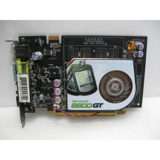 Defeito Placa De Video Gf 8600gt 512mb Ddr2 Pcie Sem Cooler