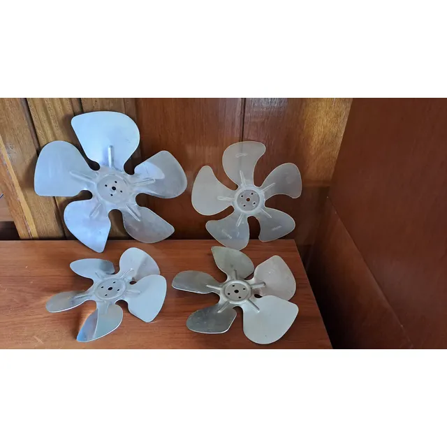 Aspas Para Motor Ventilador  De 8 ,10  Y 7 