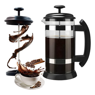Prensa Francesa De 1 Litro, Cafeteira Francesa E Bule, Com Prensa Francesa De 1 Litro, Cafeteira Francesa E Bule, Com
