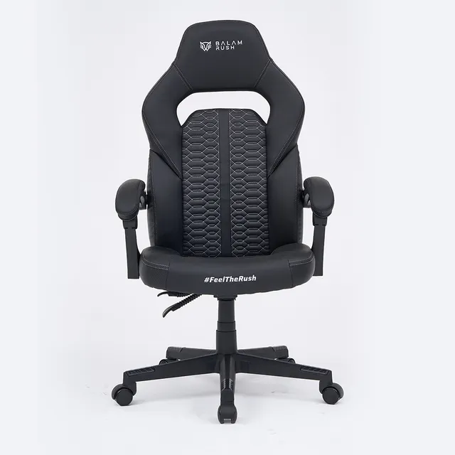 Silla Gamer Force Super Z5 Pvc Inclinación 180° Hasta 150 Kg Color Negro Material Del Tapizado Cuero Sintético
