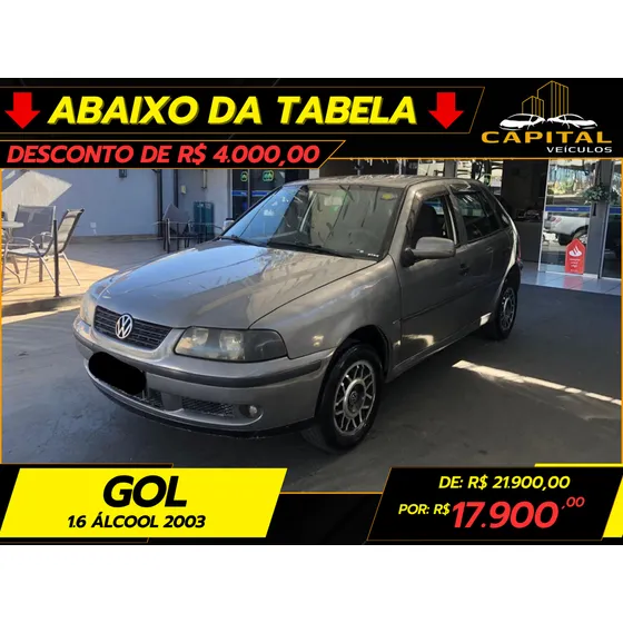 Volkswagen Gol Gol 1.6 8v (álcool)