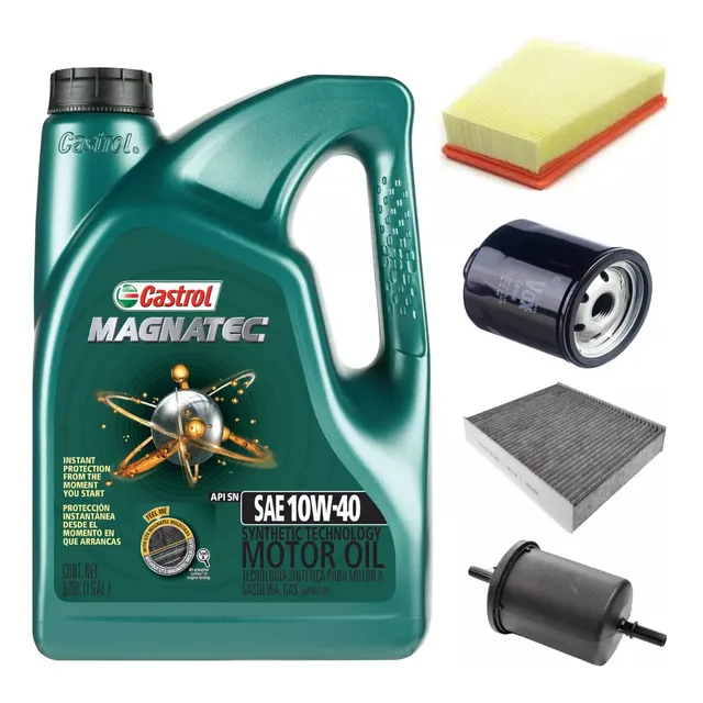 Kit De Filtros Y Aceite Castrol Volkswagen Gol G6