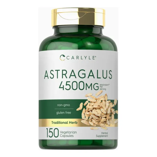 Astragalus 4,500 Mg De Carlyle 150 Cápsulas Original Ee.uu