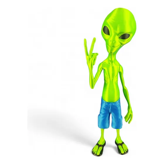 Boneco  Alienígena Et Extraterrestre Grande Alien Decoração