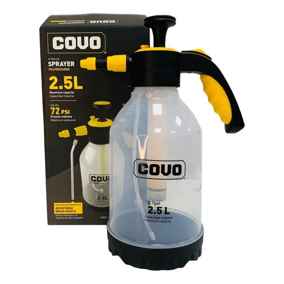 Fumigadora Manual Plastico 2,5lts Covo