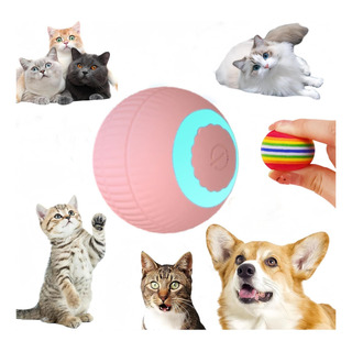 Svieilles Cat Toy Dos Piezas Set-wloom Power Ball 2.0-rainbo Svieilles Cat Toy Dos Piezas Set-wloom Power Ball 2.0-rainbo