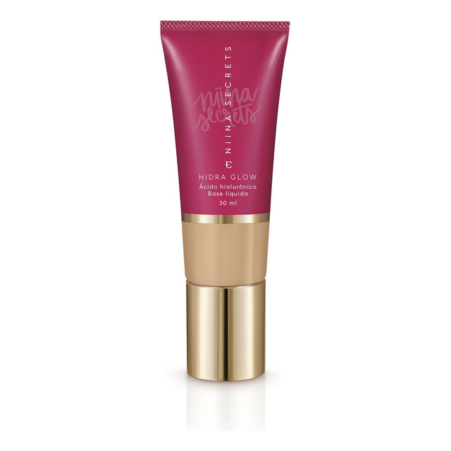 Base Líquida Niina Secrets Hidra Glow Cor 10 30ml Tom Claro Base Líquida Niina Secrets Hidra Glow Cor 10 30ml Tom Claro