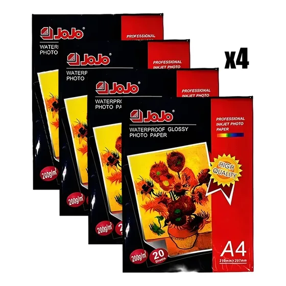 Papel Fotográfico 210 Gr Carta A4 Hoja Foto Pop Fotografia