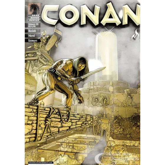 Conan, O Cimério N° 20 - Mythos Editora - Brasil