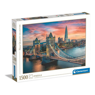 Rompecabezas Marca Clementoni , Modelo Londres Al Atardecer Rompecabezas Marca Clementoni , Modelo Londres Al Atardecer