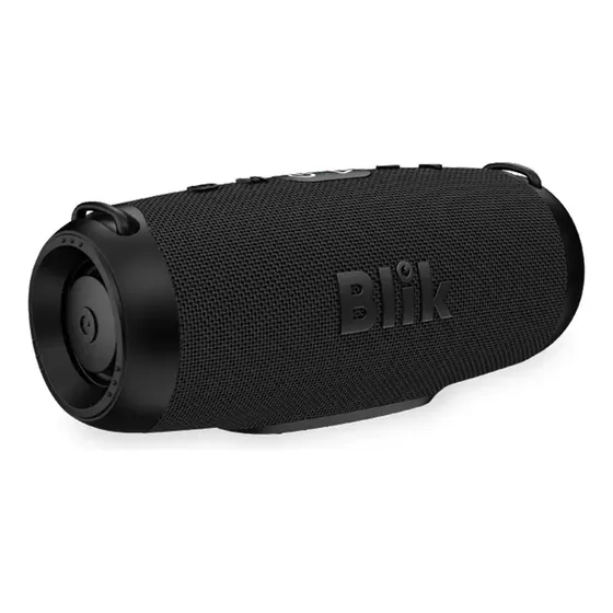 Parlante Bluetooth Portátil Blik Powerbass30 30w 15 Hrs Negro