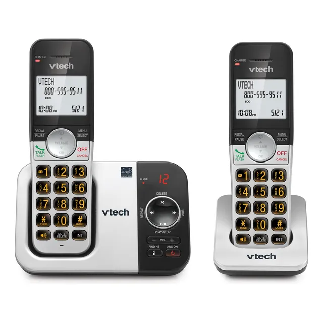 Teléfono Inalámbrico Vtech Vg232-2 Con Contestador Automátic