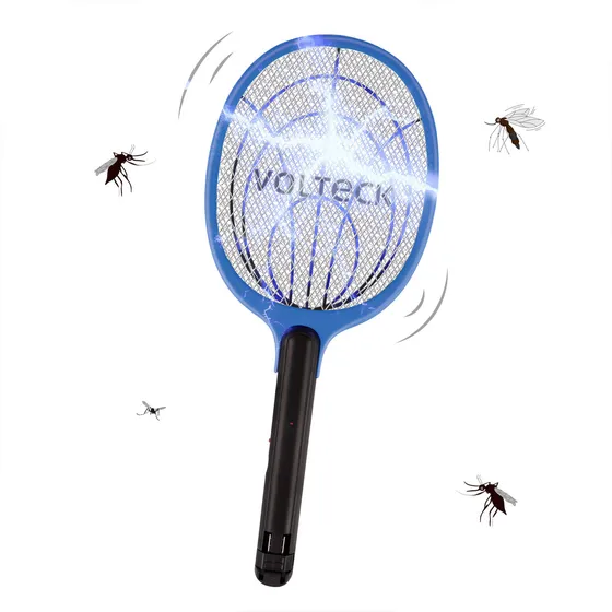 Raqueta mata moscas y mosquitos, recargable, Volteck RAQ-35