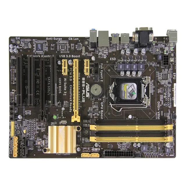 Asus B85-plus Tipo De Placa Madre Lga 1150 Ddr3 Atx