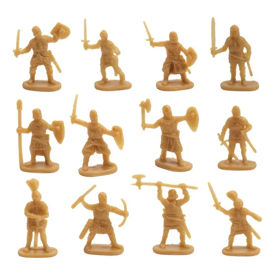 Soldados Medievales A Escala 1:72, 200x, Soldados Arcaicos