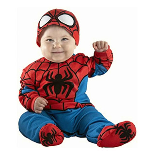 Spider-man Infant Costume 12/18 Months Spider-man Infant Costume 12/18 Months