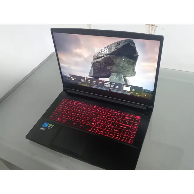 Laptop Msi Thin Gf63: I5, 16gb, Ssd 512, Rtx 2050, W11 Negro