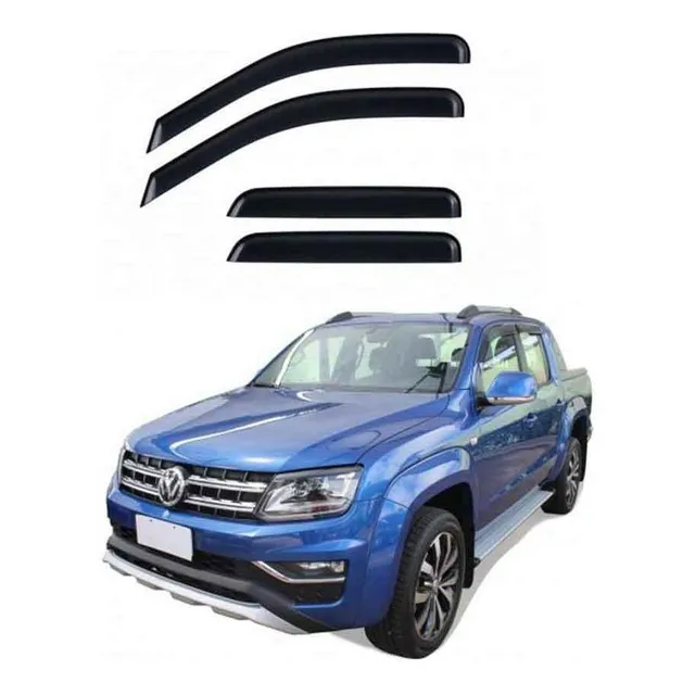 Goteros De Ventana Lluvia Vw Amarok Todas Fume Oscuro Tgpoli