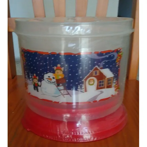 Envases-organizadores Navideños Tupper Ware