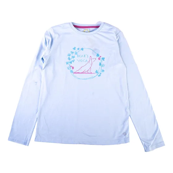 Polera Manga Larga Niña Celeste Pillin (pvx604cel)