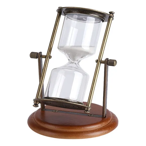 . Ampulheta Com Ampulheta, 15 Minutos, Giratória