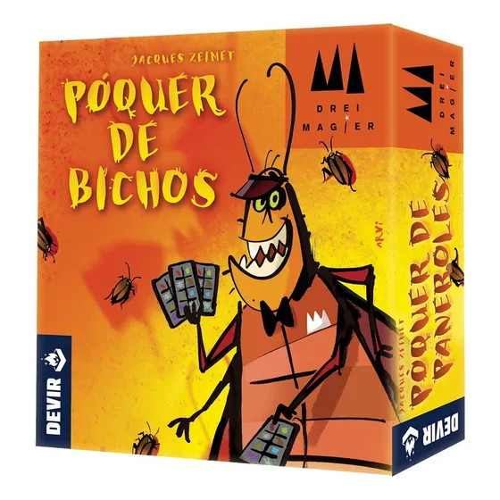 Devir Bichos: Poquer De Bichos Juego De Mesa En Español