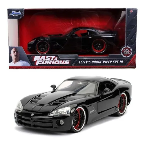 Letty's Dodge Viper Srt 10 - Rápido y furioso 1/24 - Jada